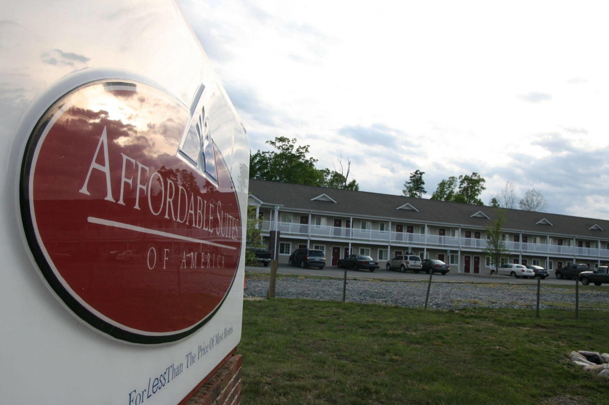 Affordable Suites Of America Fredericksburg Exterior foto